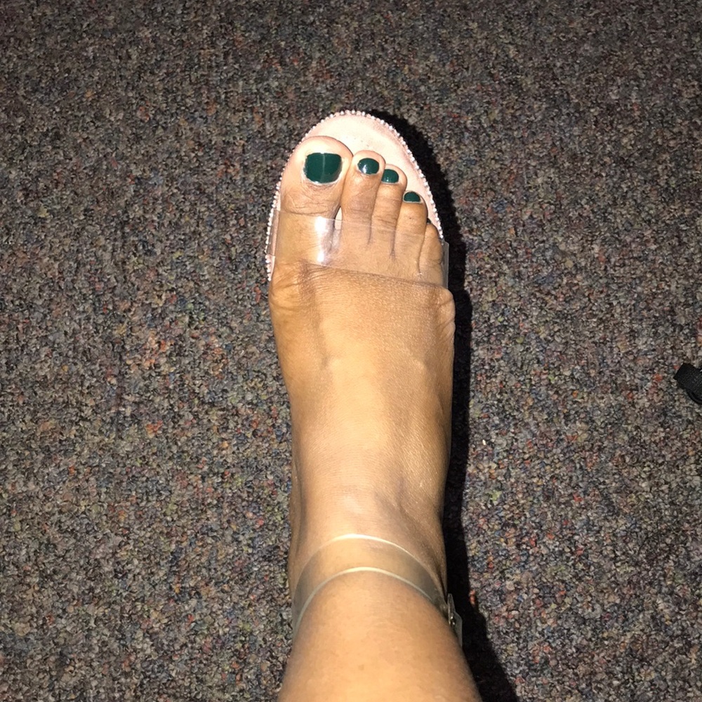 Clear Heels
